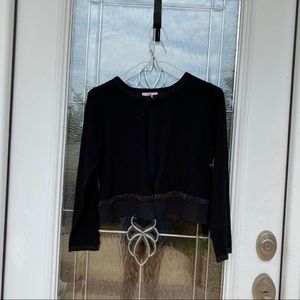 Black cardigan size: L
